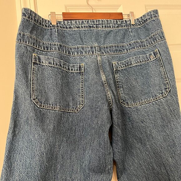 Anthropologie Pilcro Leni Curved Barrel Jeans NWT - Picture 5 of 6